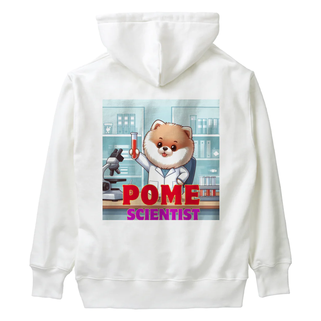 Pom-Dog'sのポメサイエンティスト Heavyweight Hoodie