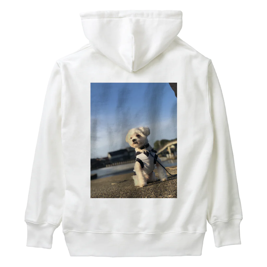 Doggyman_bowwowのエモまるくん Heavyweight Hoodie