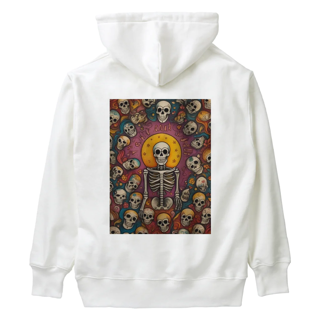 Skull sectionの月とドクロ Heavyweight Hoodie