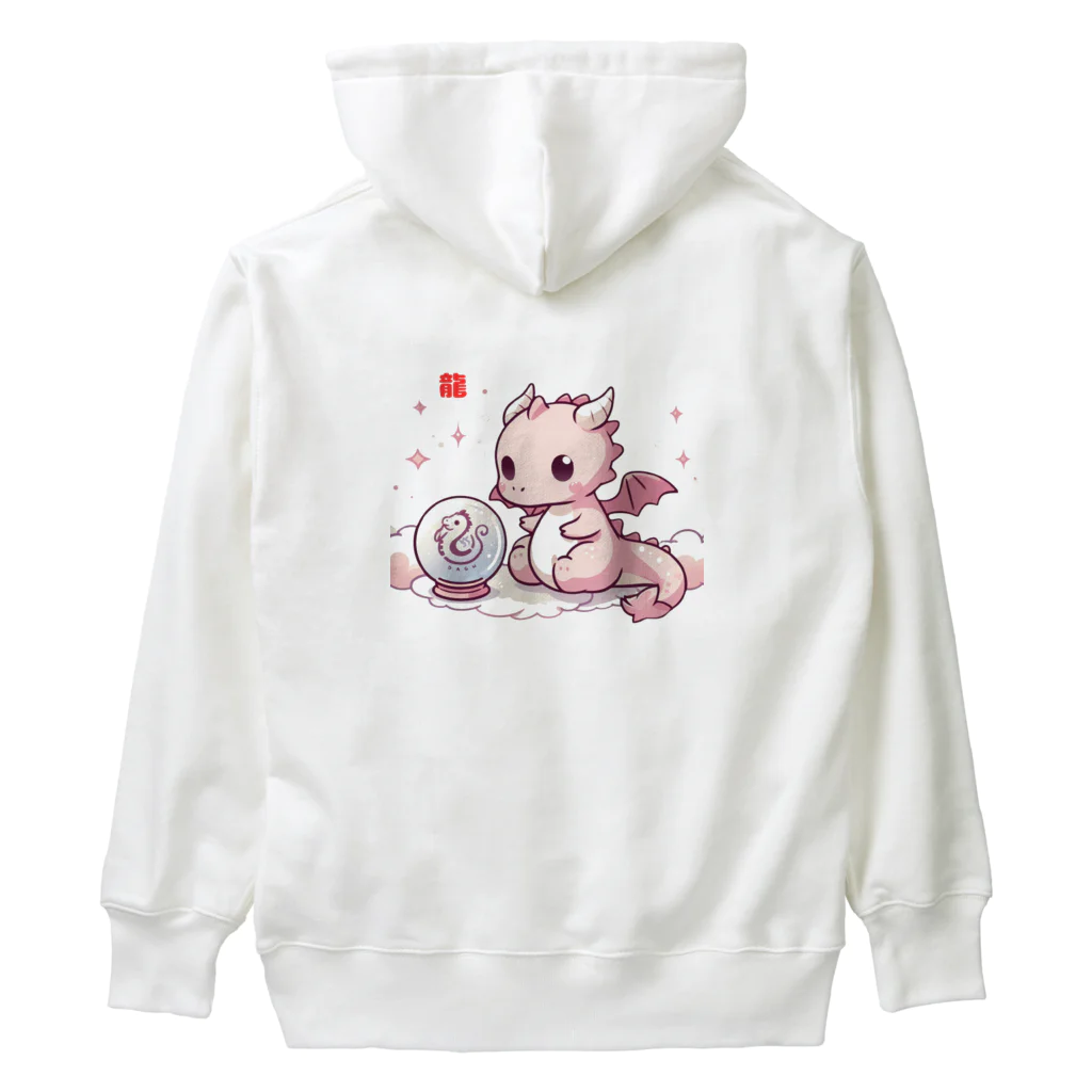 garireoの干支のかわいい龍 Heavyweight Hoodie