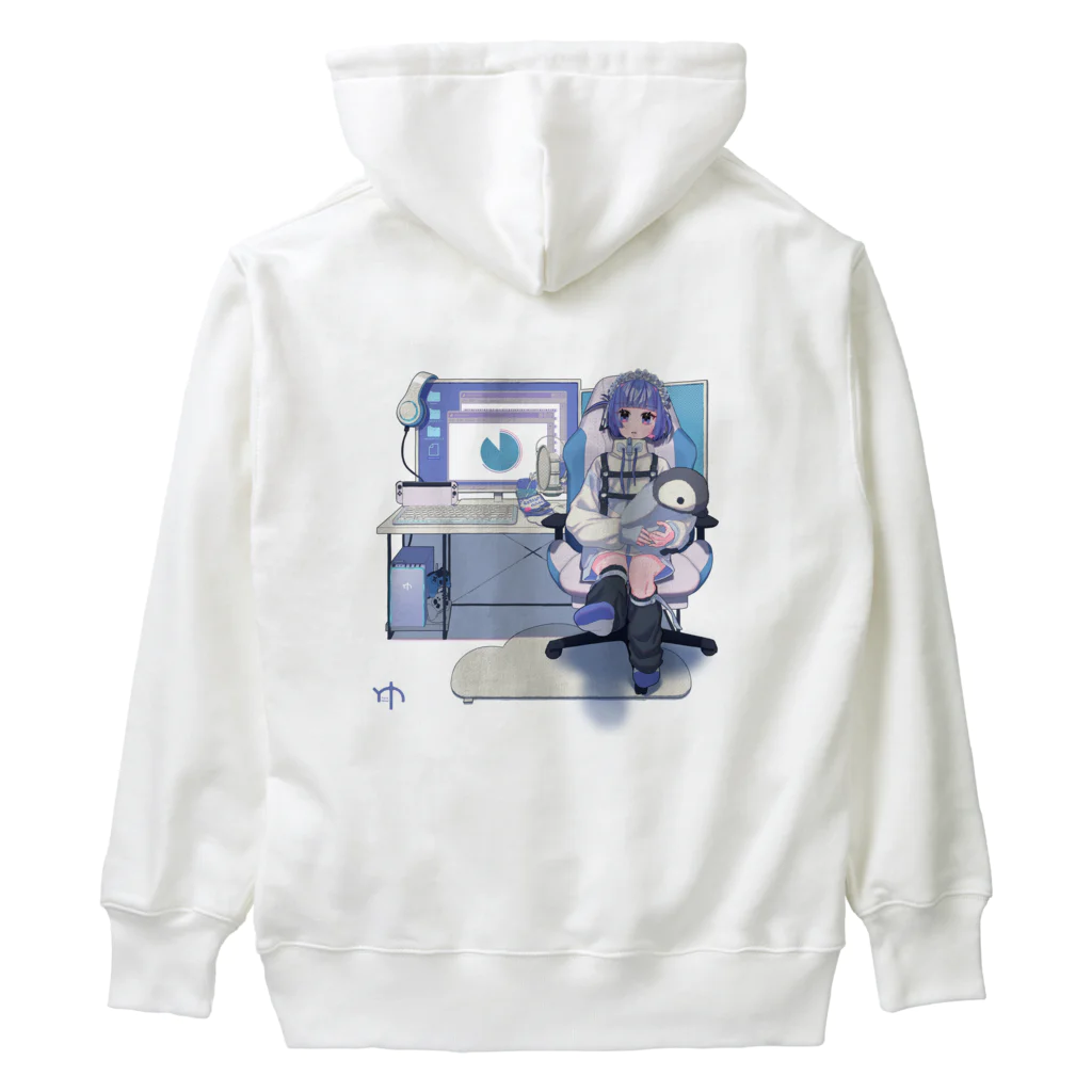 雛井ゆら┃Yura Hinaiのルンルンなサブカルファッションの女の子 Heavyweight Hoodie