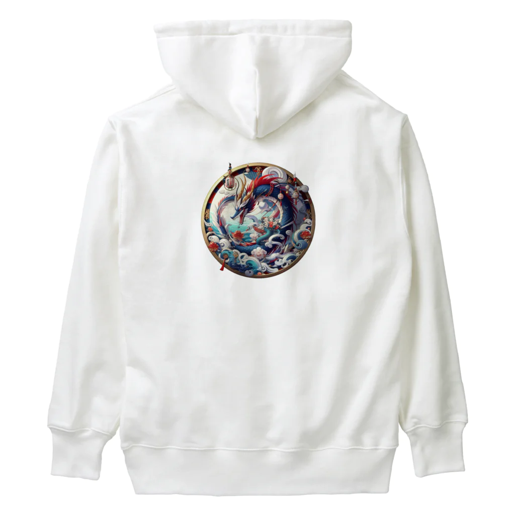 終わらない夢🌈の龍✨ Heavyweight Hoodie