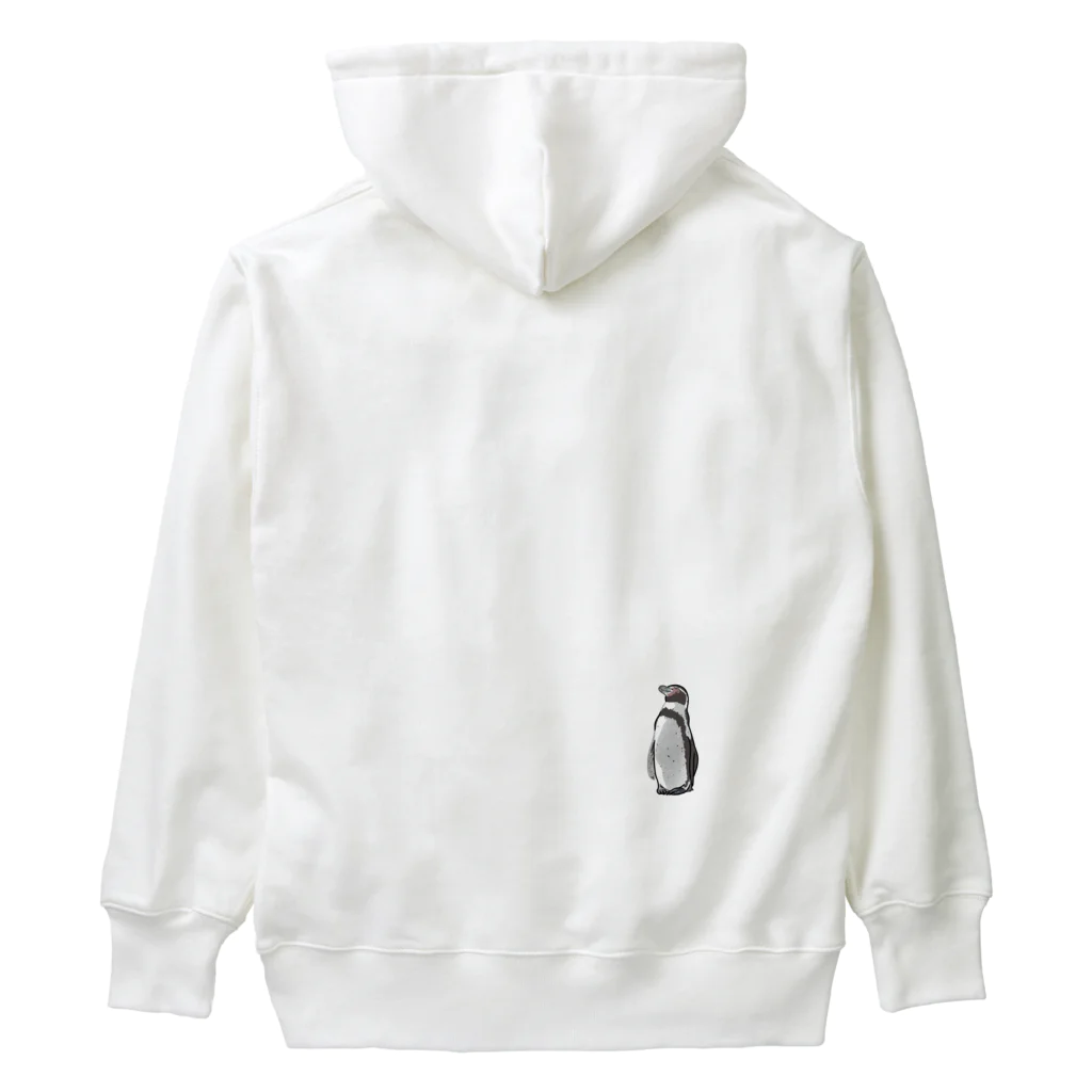 やちよ｜リアル鳥イラストのPenguin Jyanai with Penguin Heavyweight Hoodie