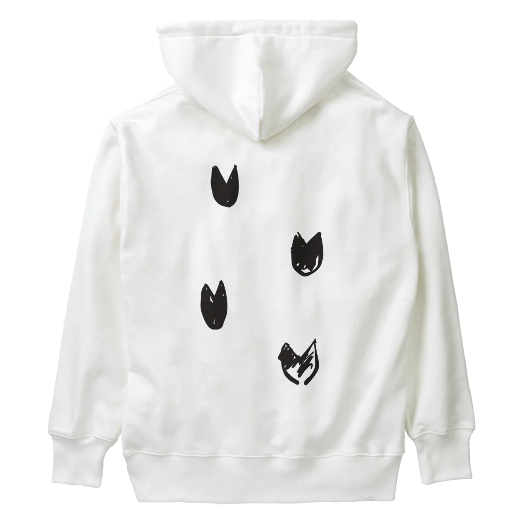 【雑貨・衣類】黒柳屋総本店のコトコト歩く！子豚のブー子 Heavyweight Hoodie