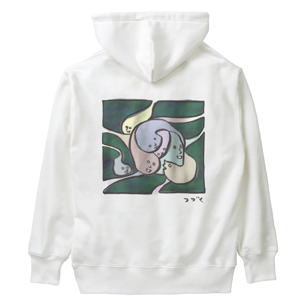 JINJIN_DRAMATIC_COMPANYのカルマくん Heavyweight Hoodie