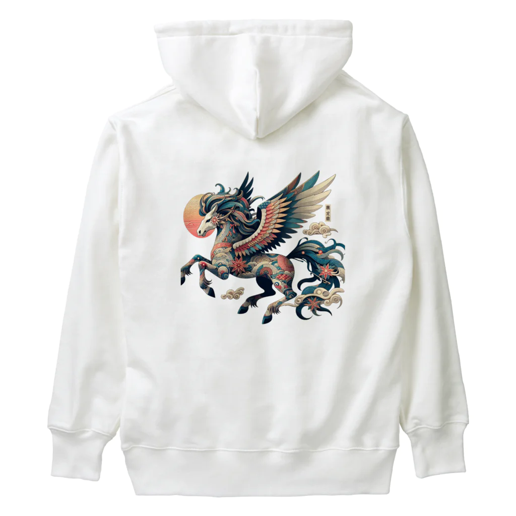 FUMYの雅彩ペガサス - Gasa Pegasus Heavyweight Hoodie