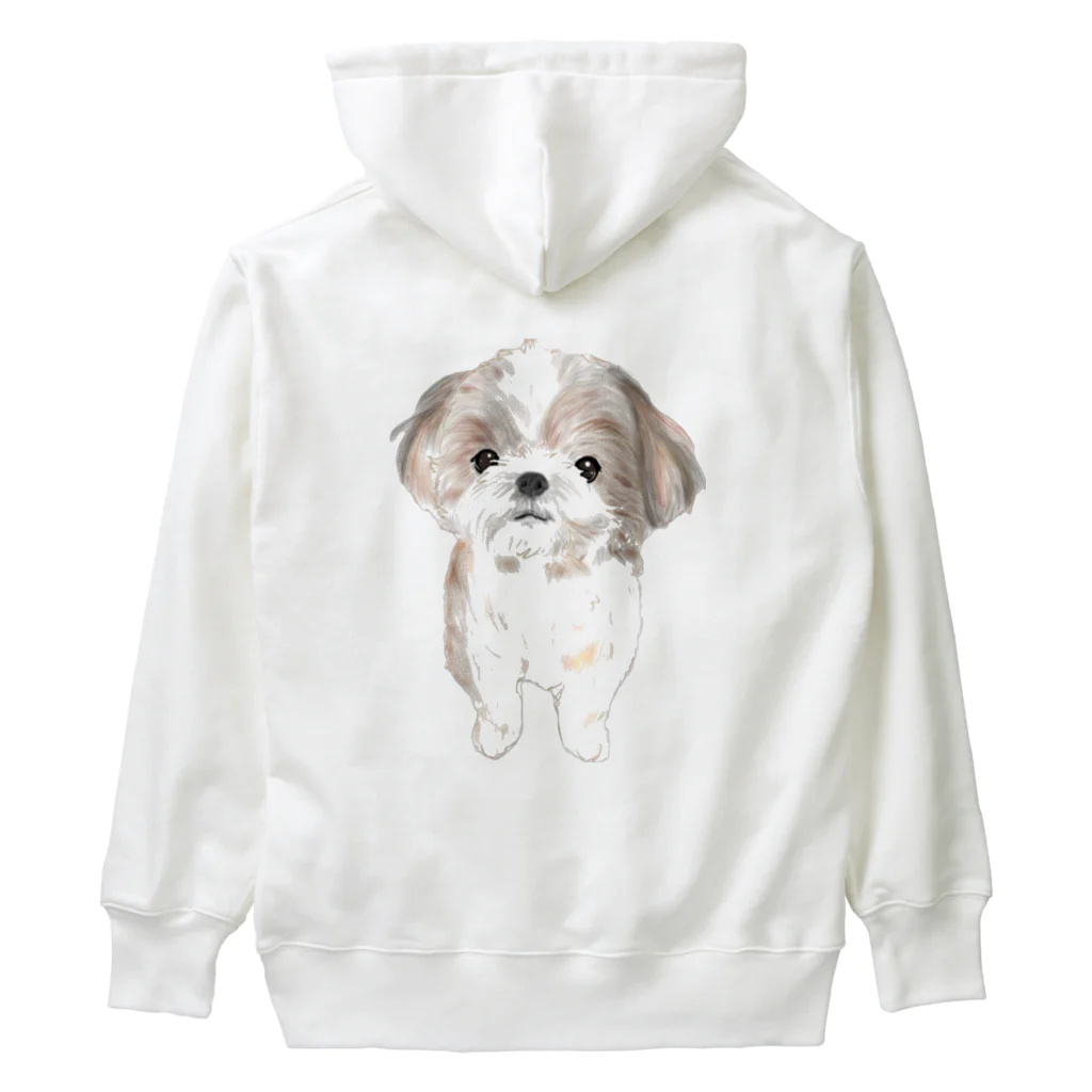 hanapecha_wannyanのシーズーちゃんおすましポーズ Heavyweight Hoodie