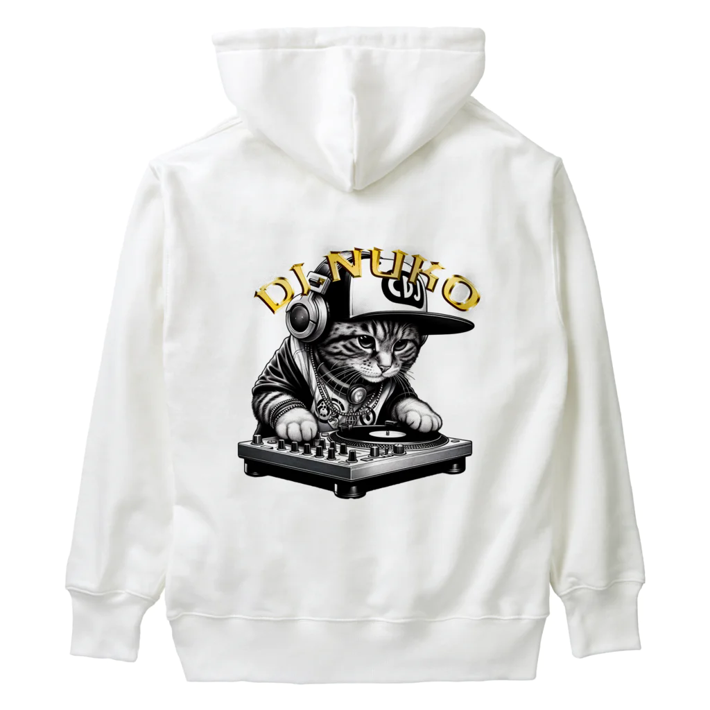 HIPHOPぬこ様のDJ.NUKO(DJ.ぬこ) Heavyweight Hoodie