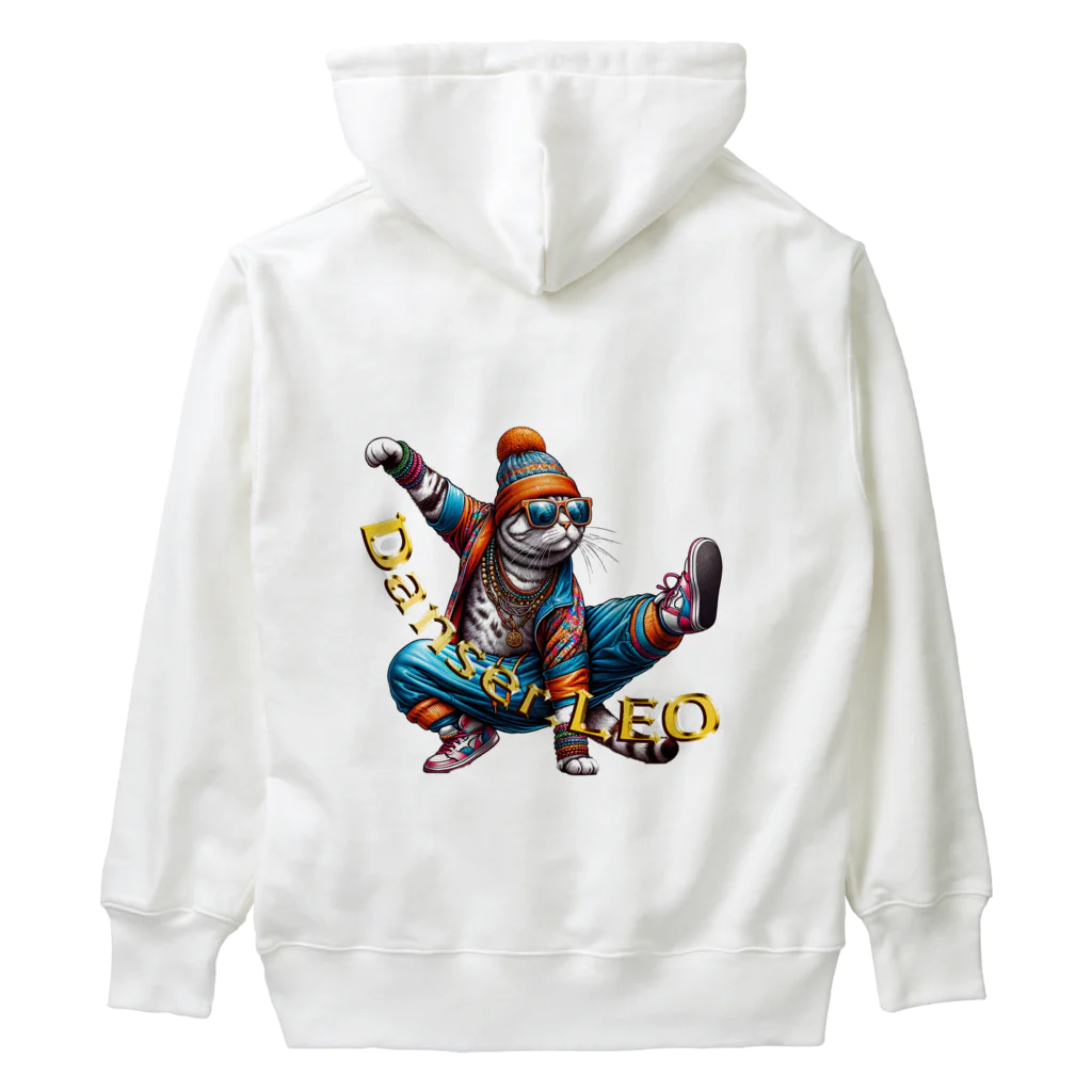 HIPHOPぬこ様のDanser.LEO(ダンサー・れお) Heavyweight Hoodie