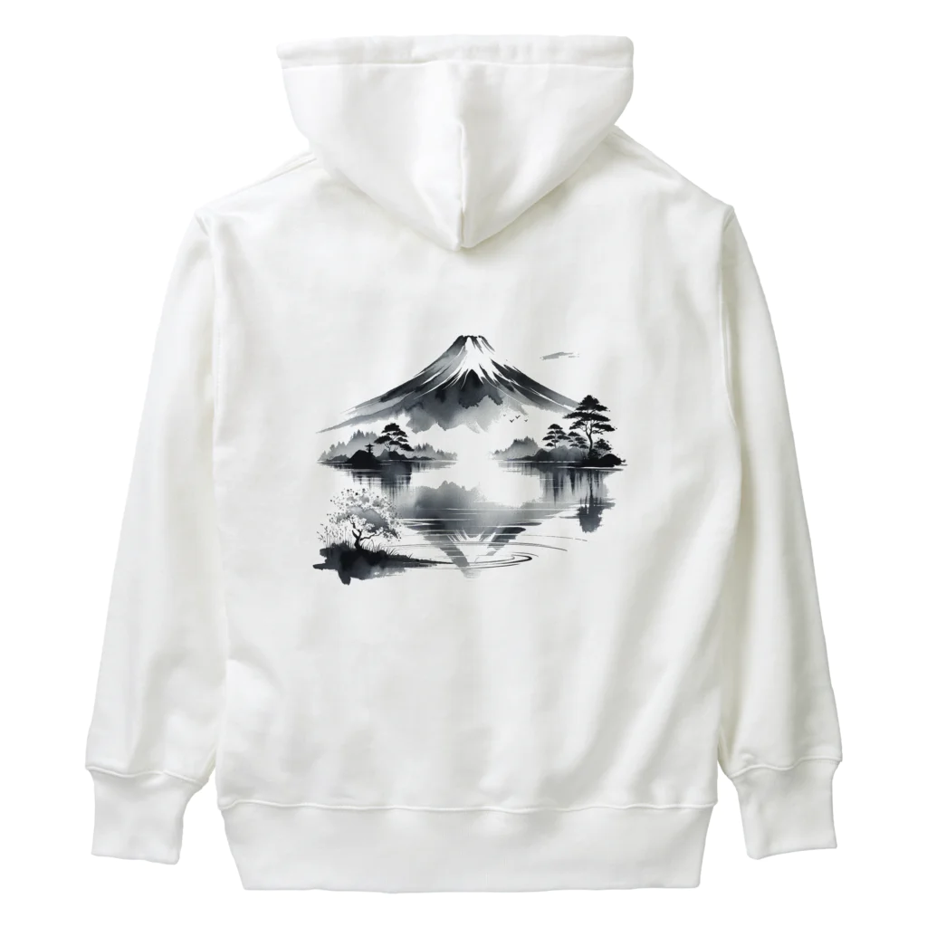 WAFU_JAPANのMirroring Mt.Fuji Heavyweight Hoodie