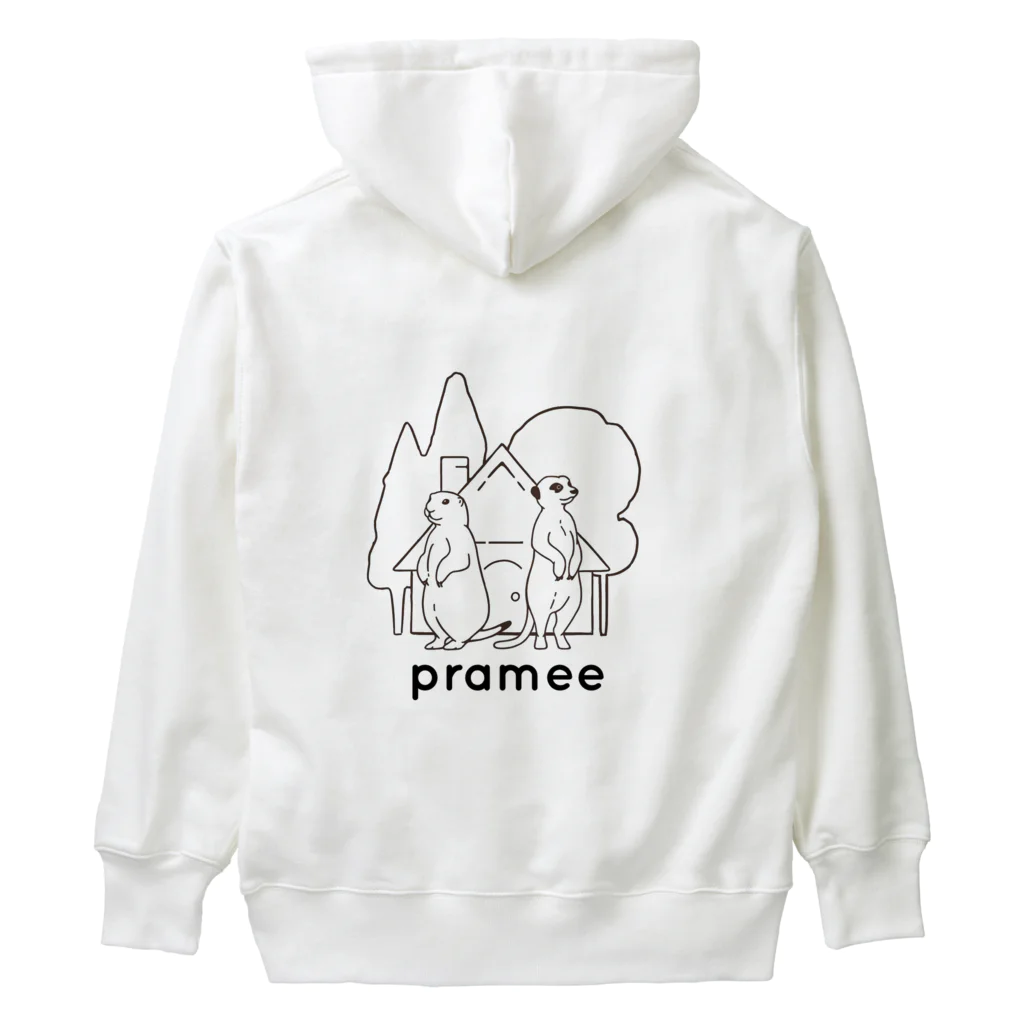 prameeのロゴパーカー Heavyweight Hoodie