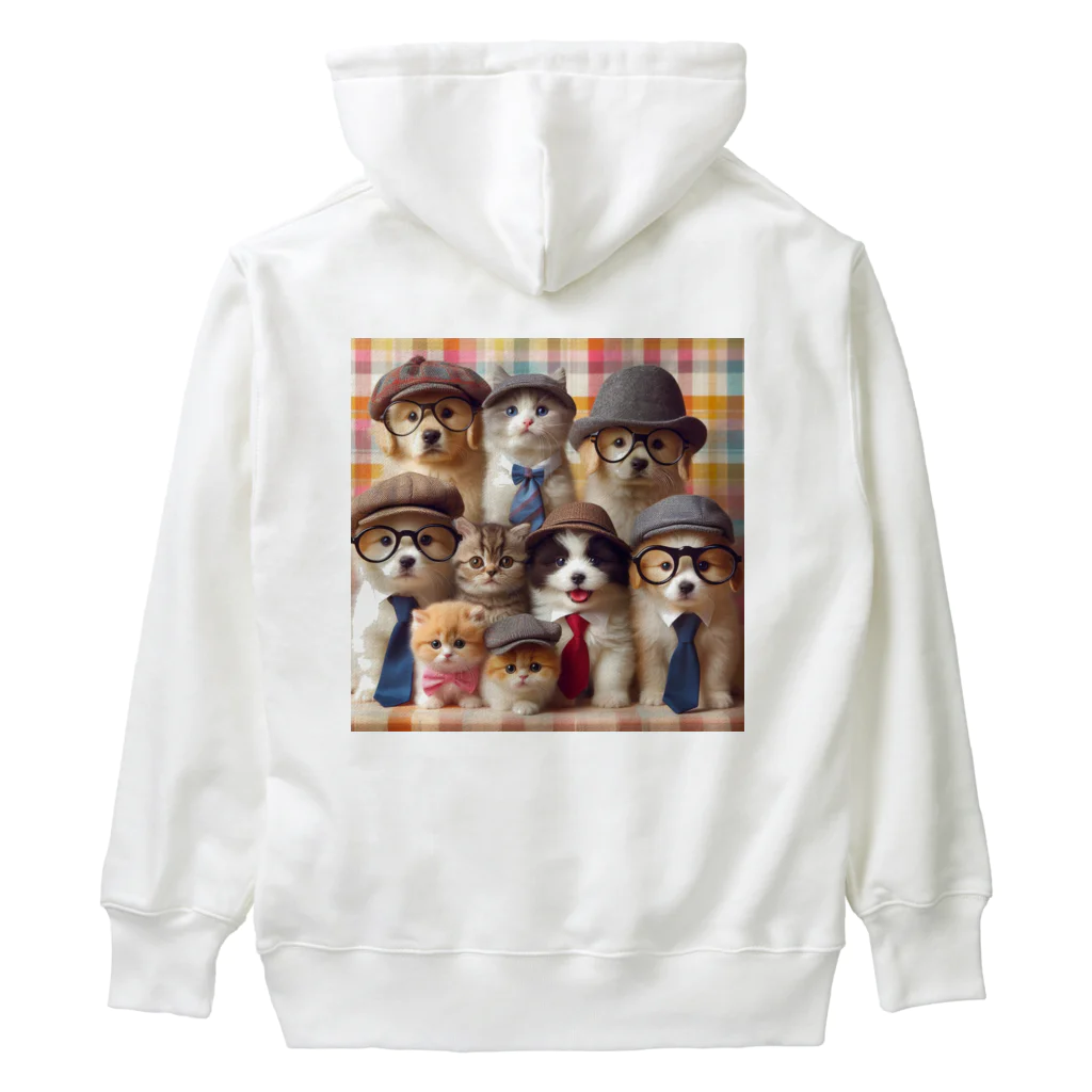 117hibikiのワンニャンファミリー🐾 Heavyweight Hoodie