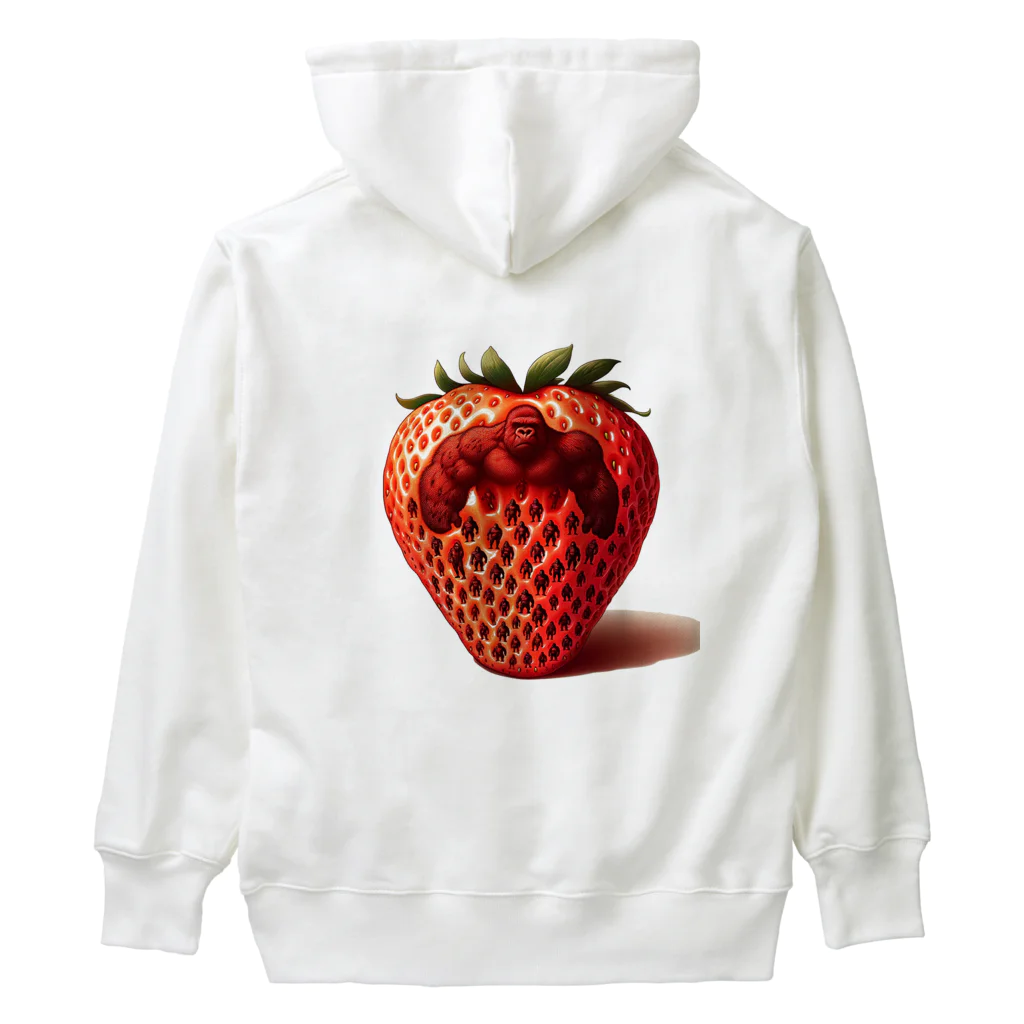 ゴリラショップのThe Mighty Gorilla Strawberry  Heavyweight Hoodie