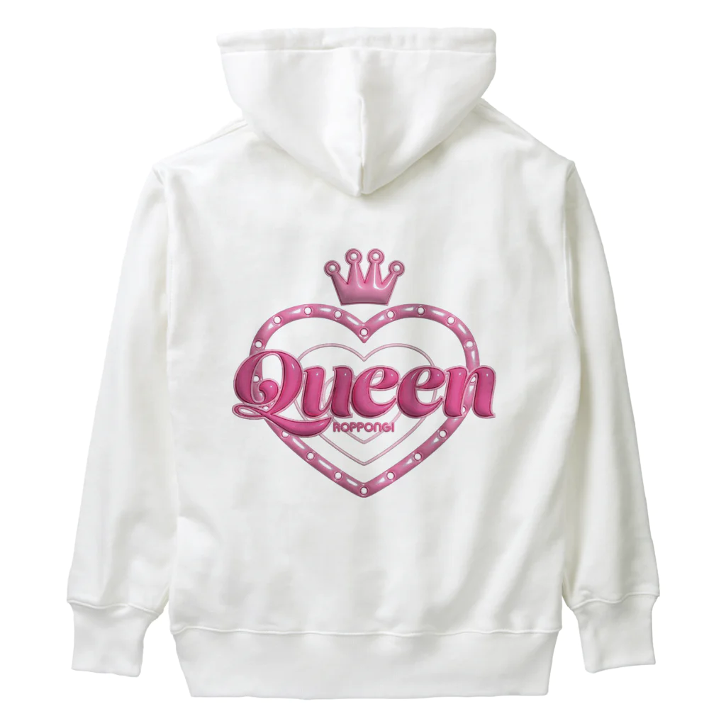 ハピネスポイント🌷山田ホアニータのQueenロゴパーカー Heavyweight Hoodie