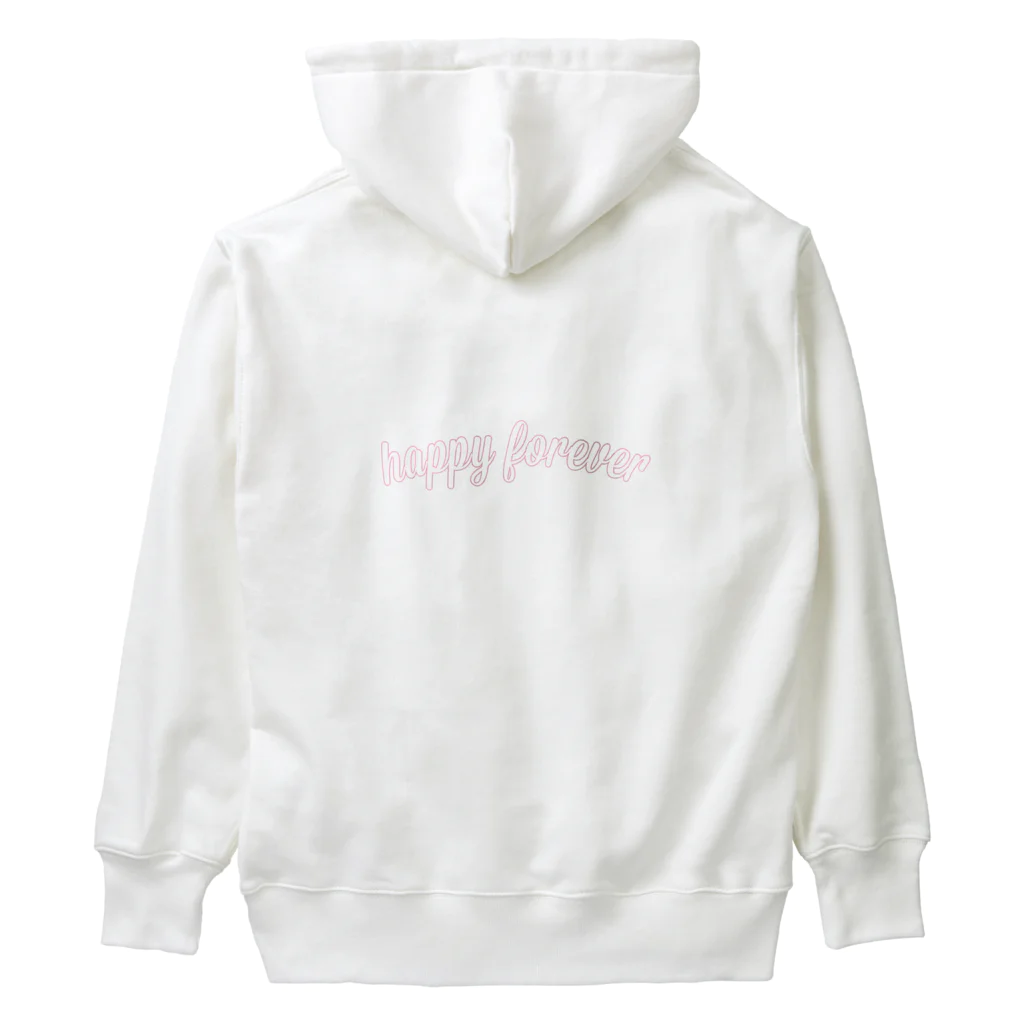 あらいぐまののんびりショップのhappy forever Heavyweight Hoodie