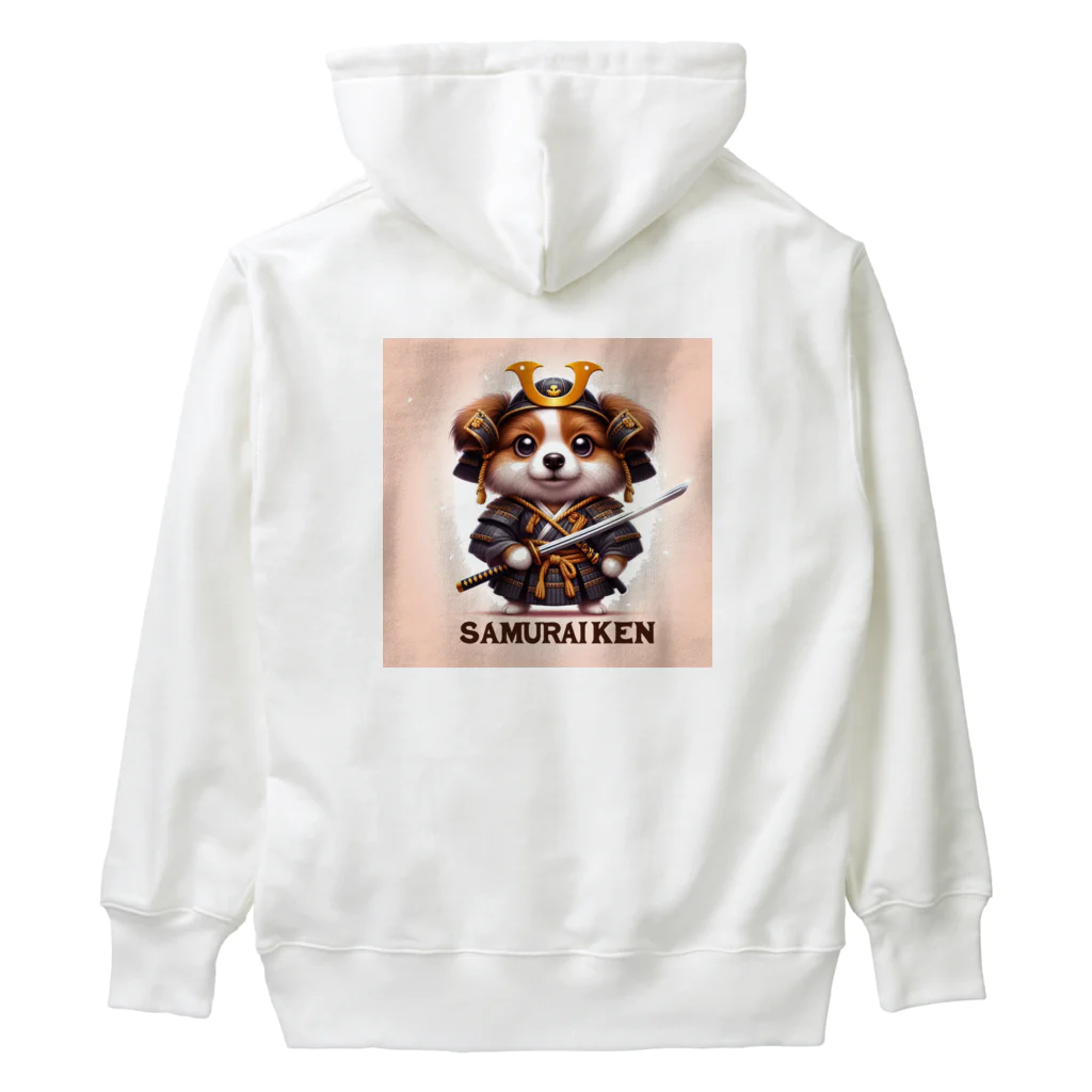 jumping坊主の侍犬 Heavyweight Hoodie