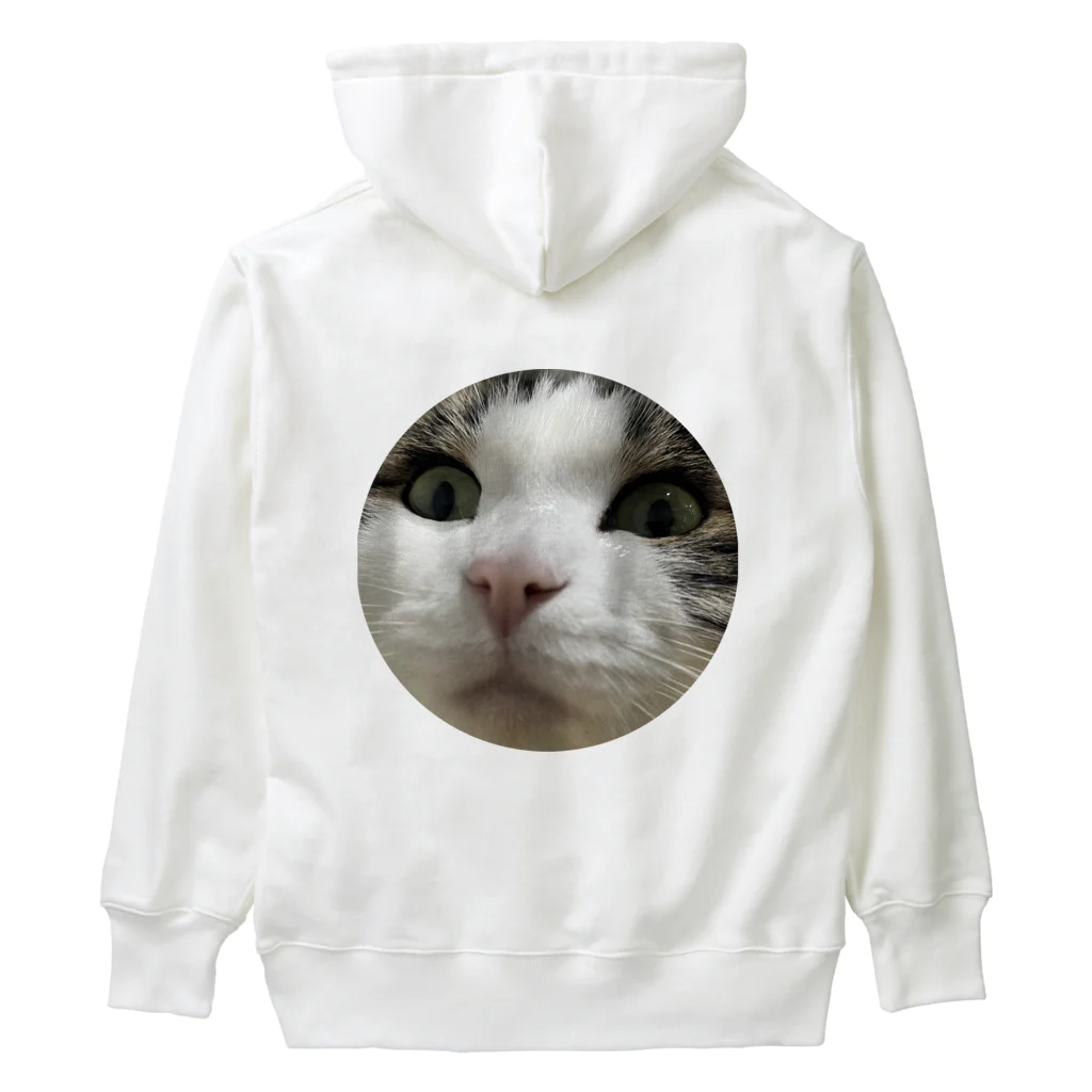 うちのにゃんず🐈のみーみーちゃんのメンチ Heavyweight Hoodie