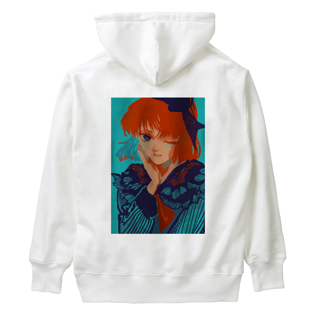 日白 百のgirl Heavyweight Hoodie