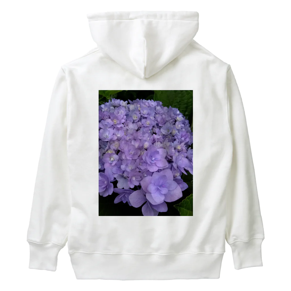 yurisacinの紫陽花（紫） Heavyweight Hoodie