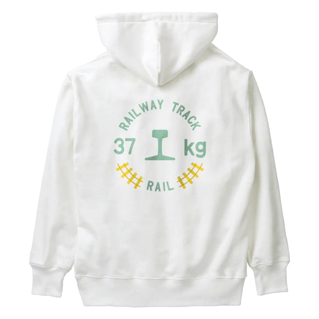 KYUTEKKIの37kgレール Heavyweight Hoodie