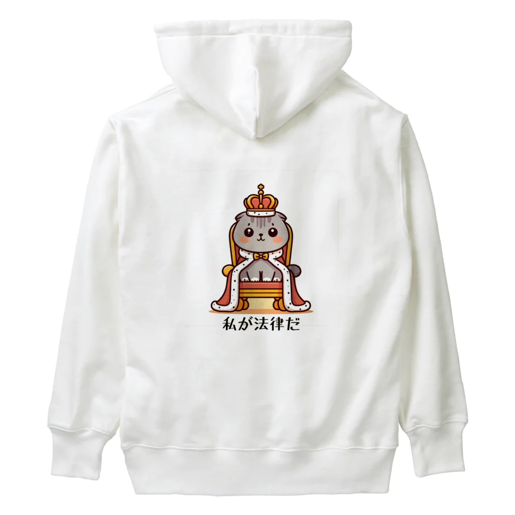 CROWN−CLOWNの【スコティッシュフォールドC】私が法律だ Heavyweight Hoodie