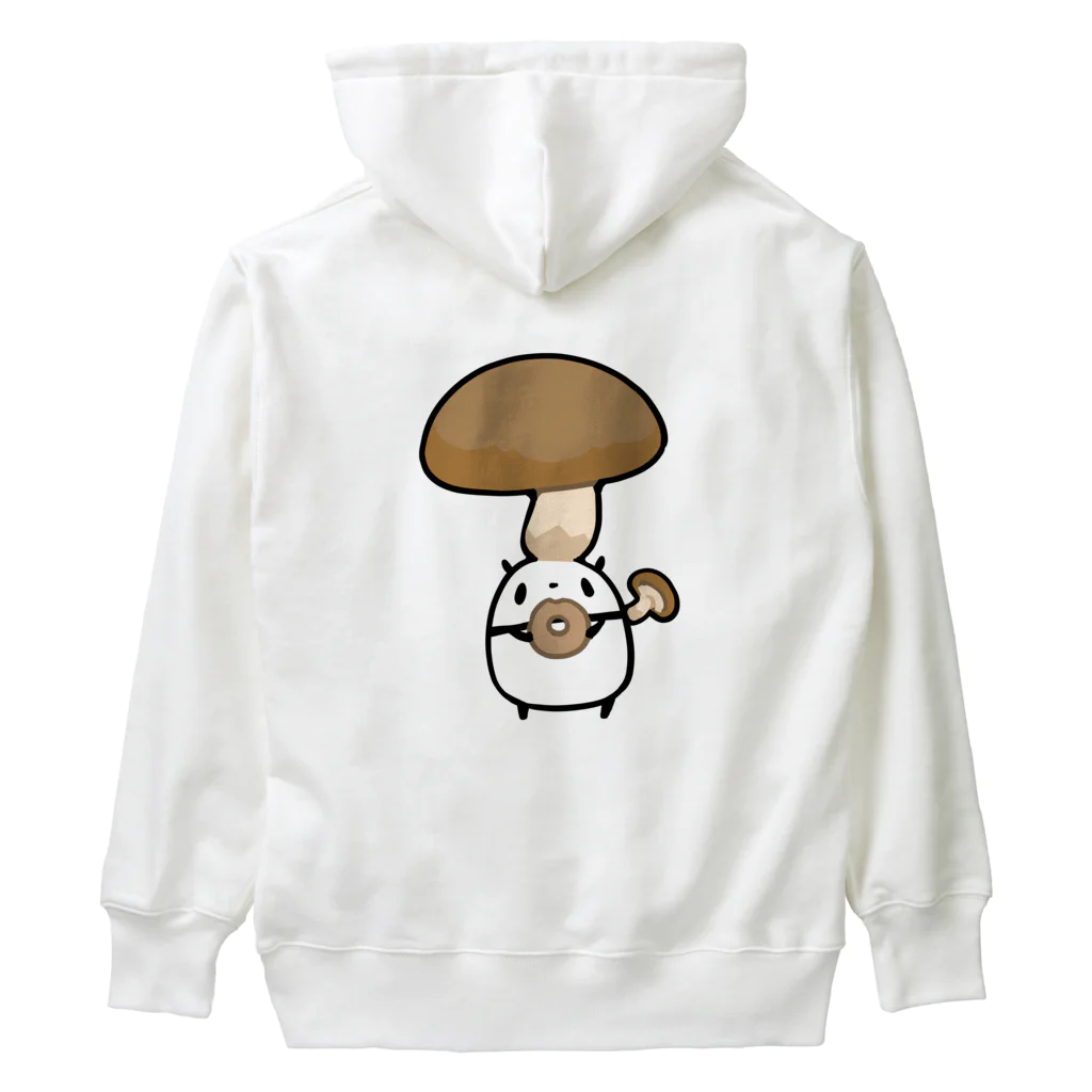 うさやのシイタケに侵食されるパンダ Heavyweight Hoodie