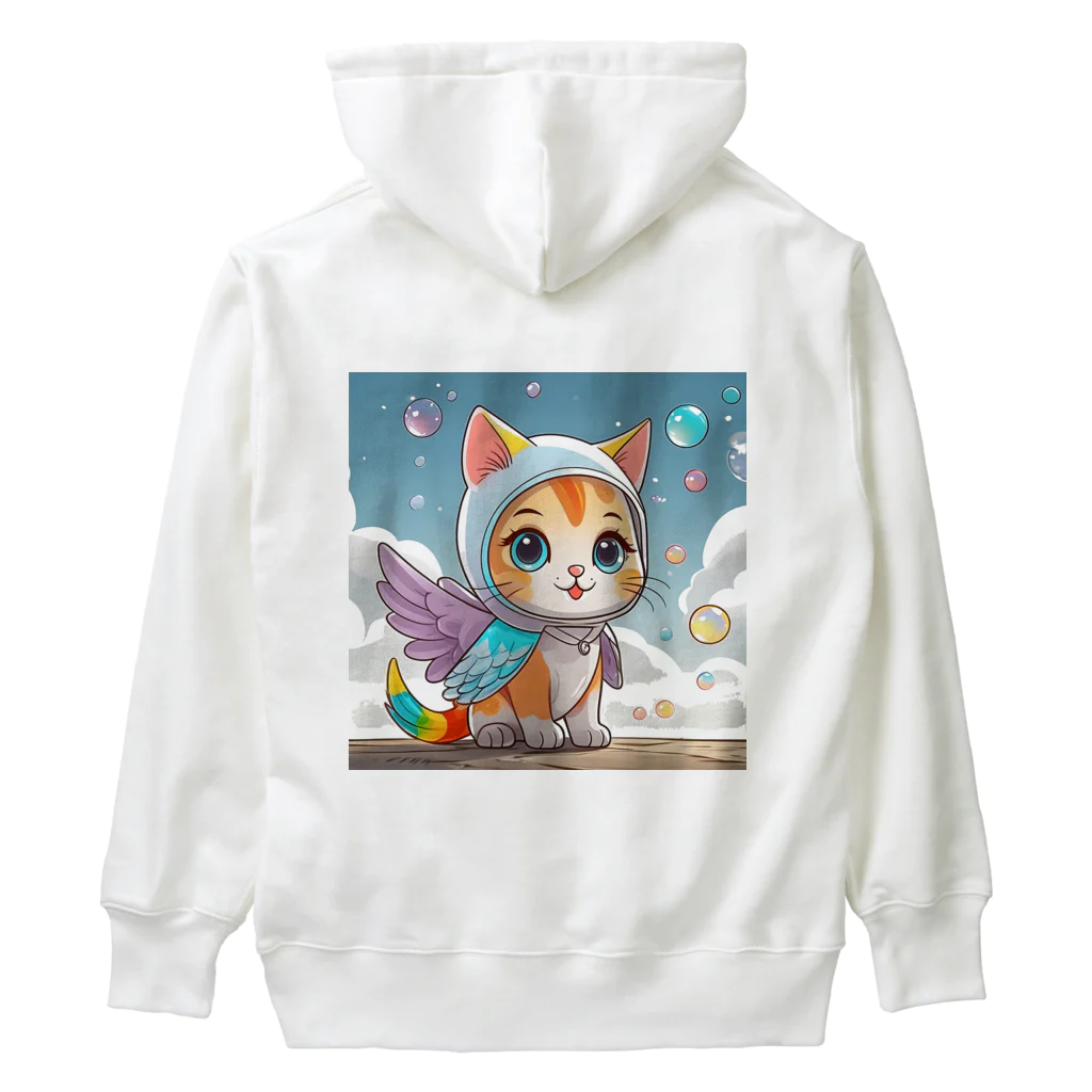 癒しの部屋🐾໒꒱の着ぐるみCat✧˖* Heavyweight Hoodie