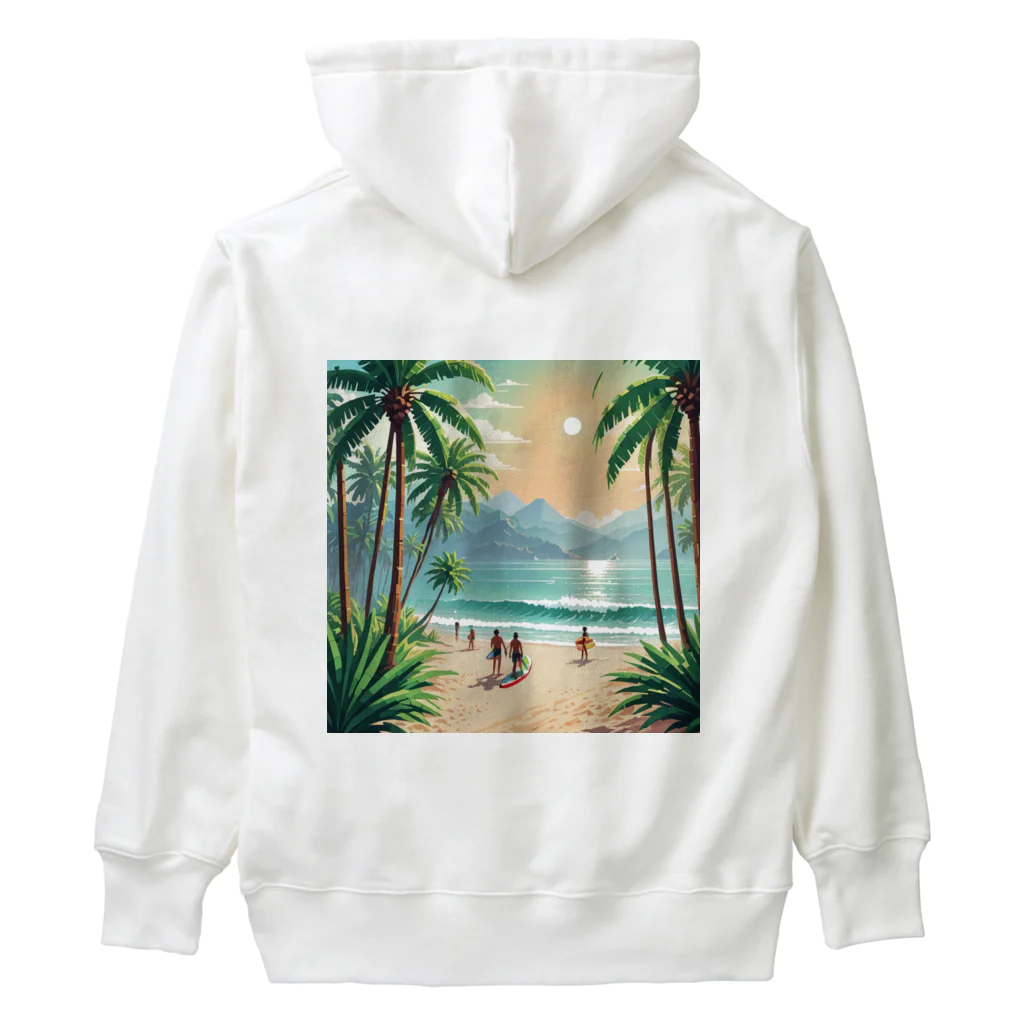 Paradise ExploreのPalm Breeze Bliss Heavyweight Hoodie