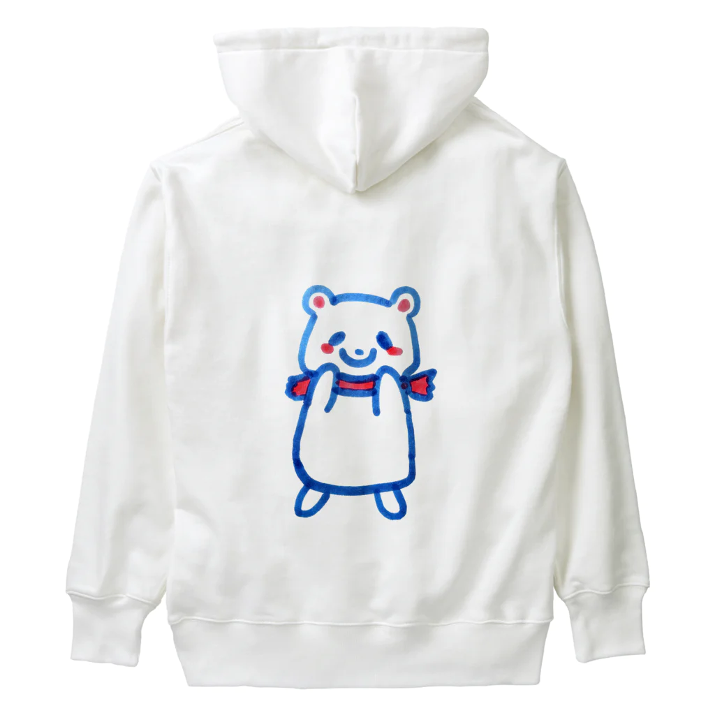 モチクマのシロクマくん Heavyweight Hoodie