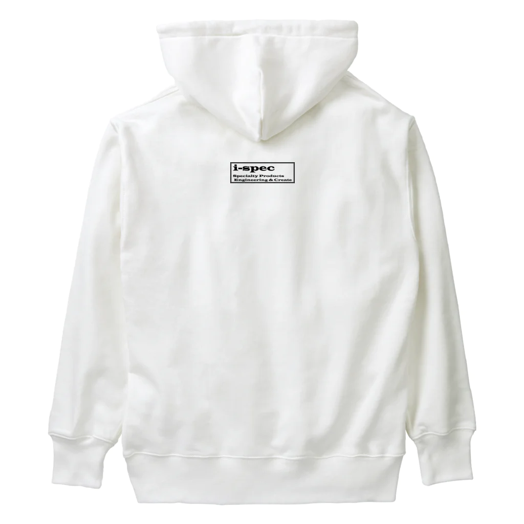 i-specの白猫さん Heavyweight Hoodie