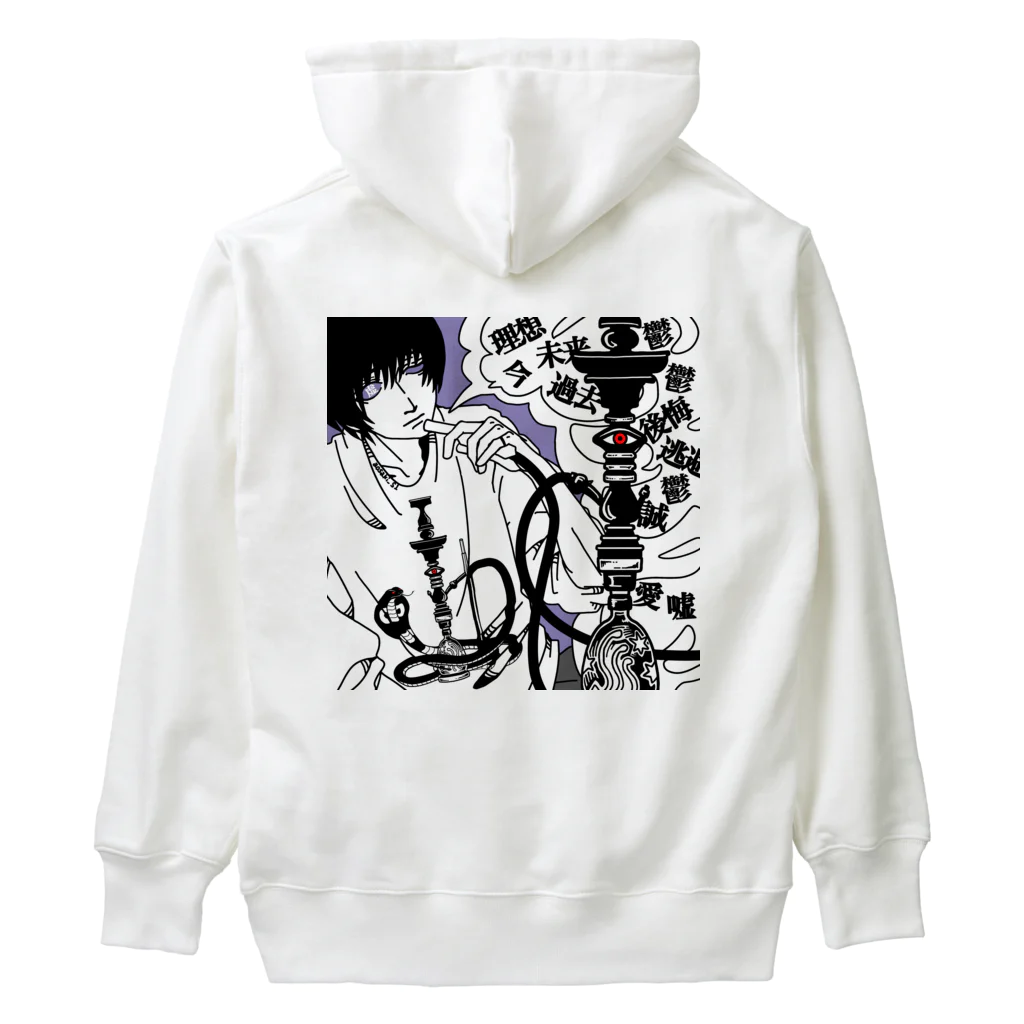 CARPE DIEMの虚 Heavyweight Hoodie