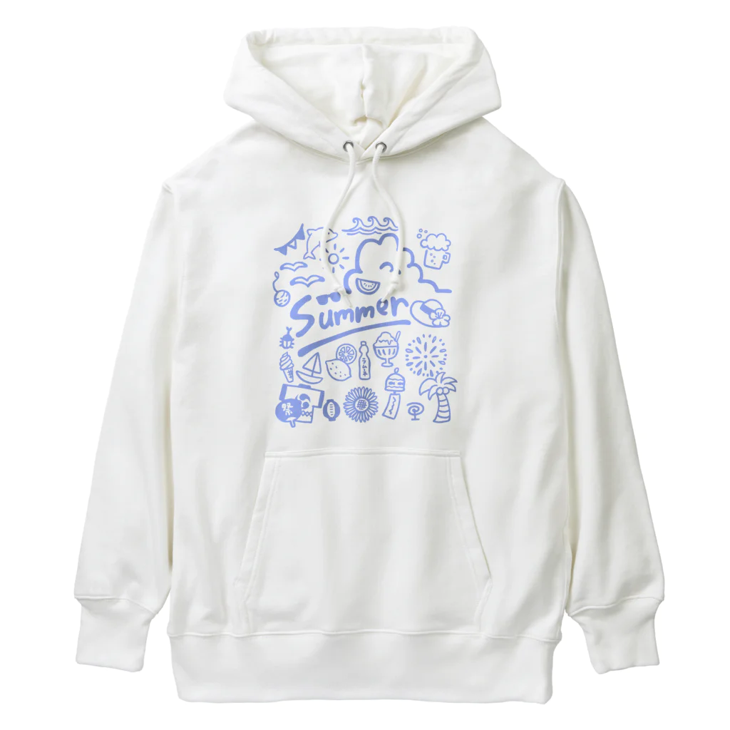 Andiamoの夏コレ（紫） Heavyweight Hoodie