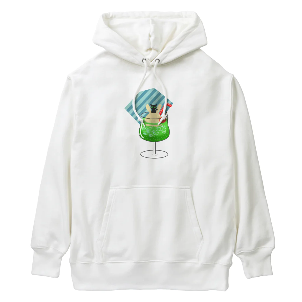 SHOP ベアたんのシュワシュワ　ウエネコさん Heavyweight Hoodie