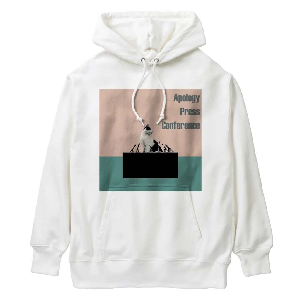 mochyの謝罪会見 Heavyweight Hoodie