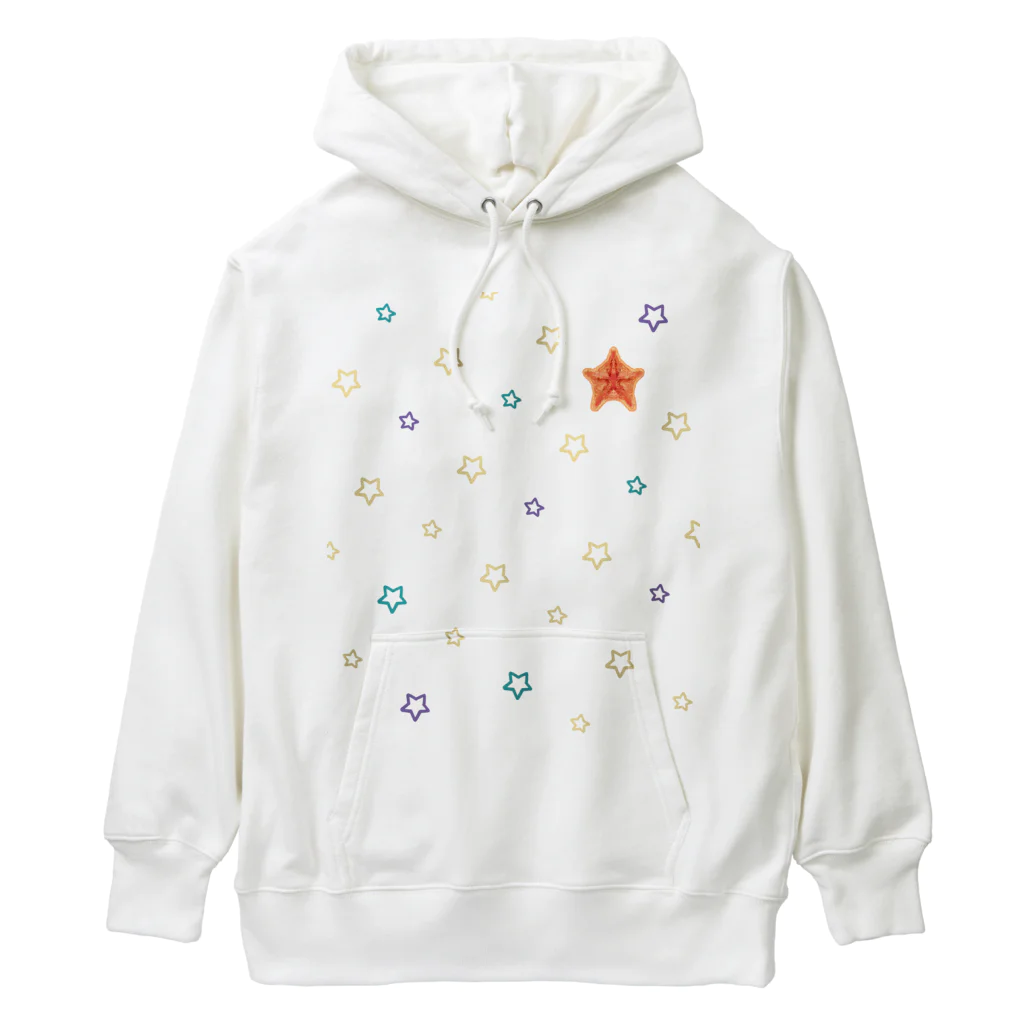 UmiUchiのホシにまぎれるヒトデ Heavyweight Hoodie