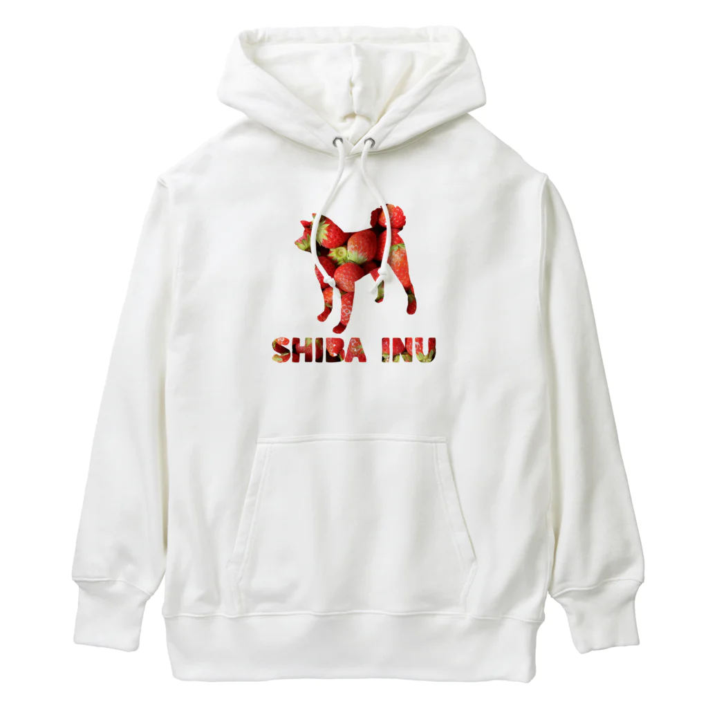 onehappinessのいちご　柴犬 Heavyweight Hoodie