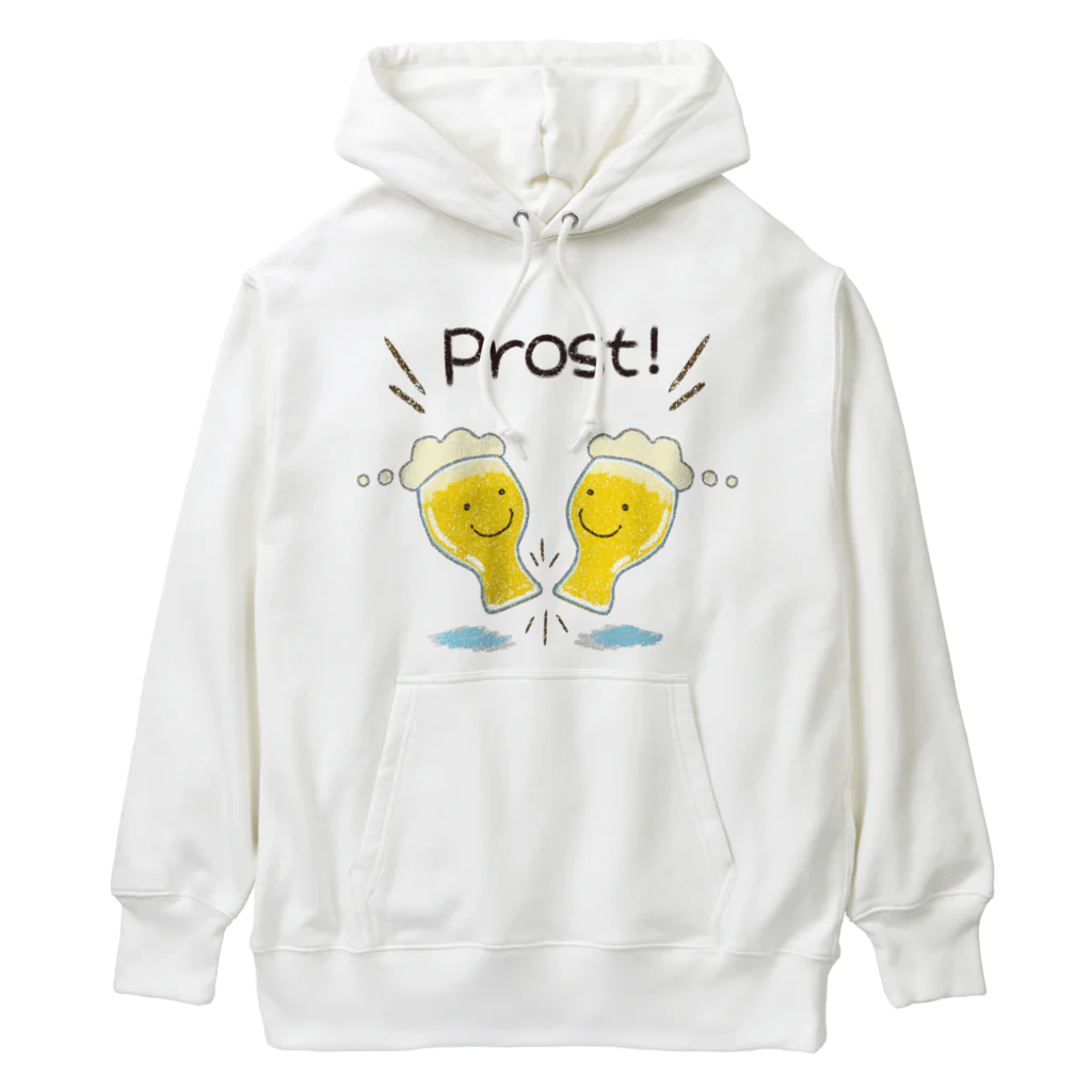 Handgestrickt Ju shopのヴァイスちゃんとProst！（乾杯！） Heavyweight Hoodie