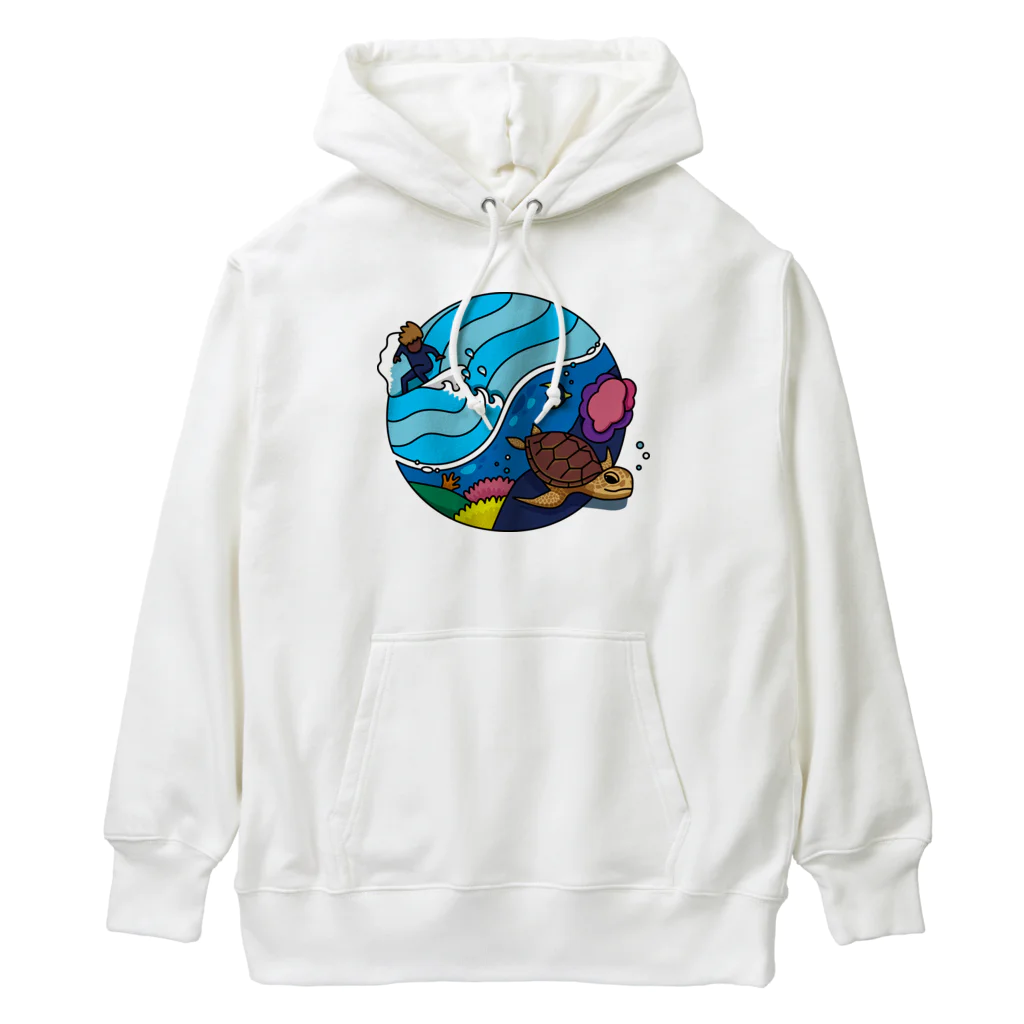 8anna storeのサーフandタートル！ Heavyweight Hoodie