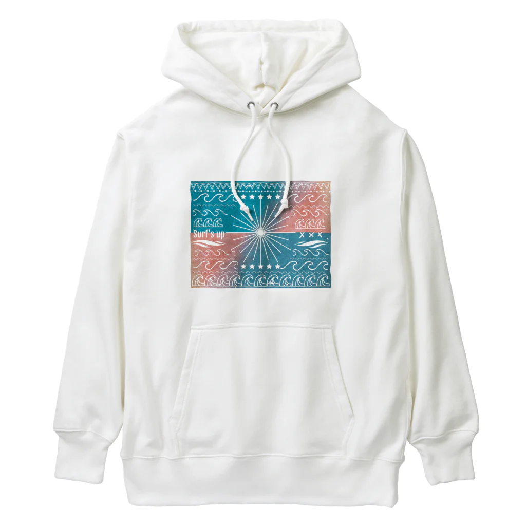 Surf’s up＊オリジナルデザインitemのSurf's up〜良い波がきた〜ヘビーウェイト・オリジナルデザイン Heavyweight Hoodie