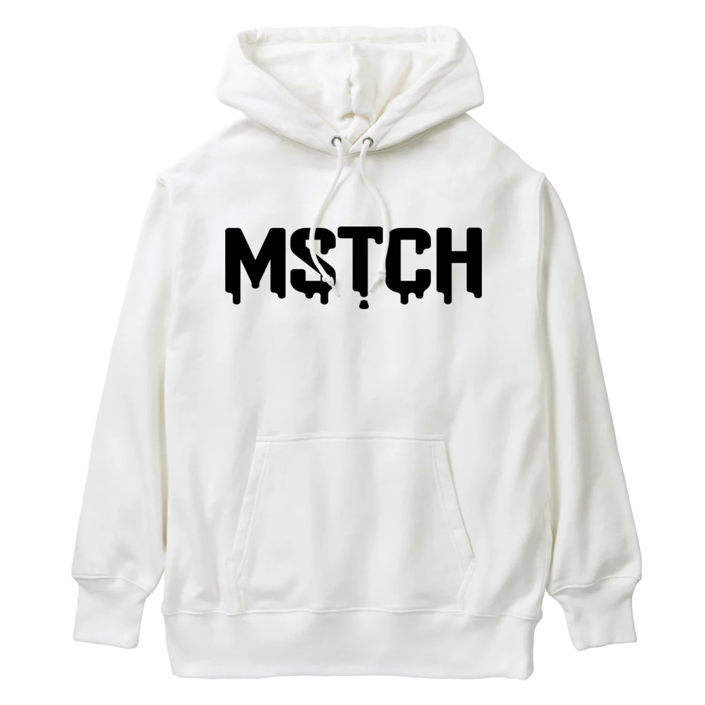 MUSUTCH（むすっち） SHOPのMSTCH黒ロゴヘビーウェイトパーカー ヘビーウェイトパーカー