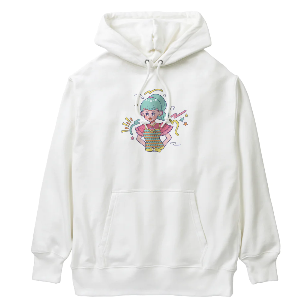 Natsukawa Yukichiのポップンポニーテール Heavyweight Hoodie