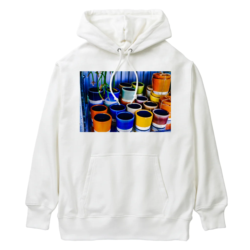 HANA-STUDIOのカラフルボウル Heavyweight Hoodie