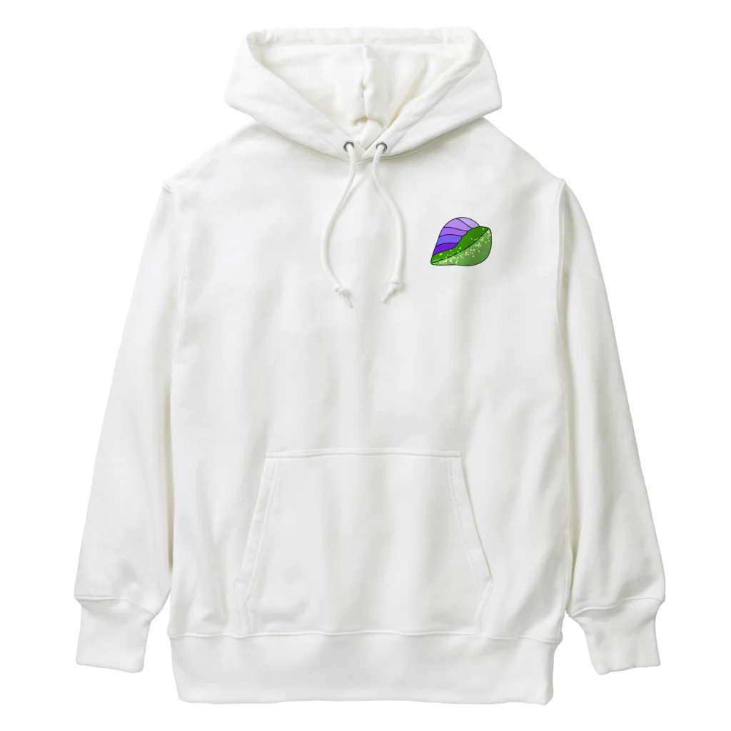 Happybirthdayのヤモちゃん リーフ Heavyweight Hoodie