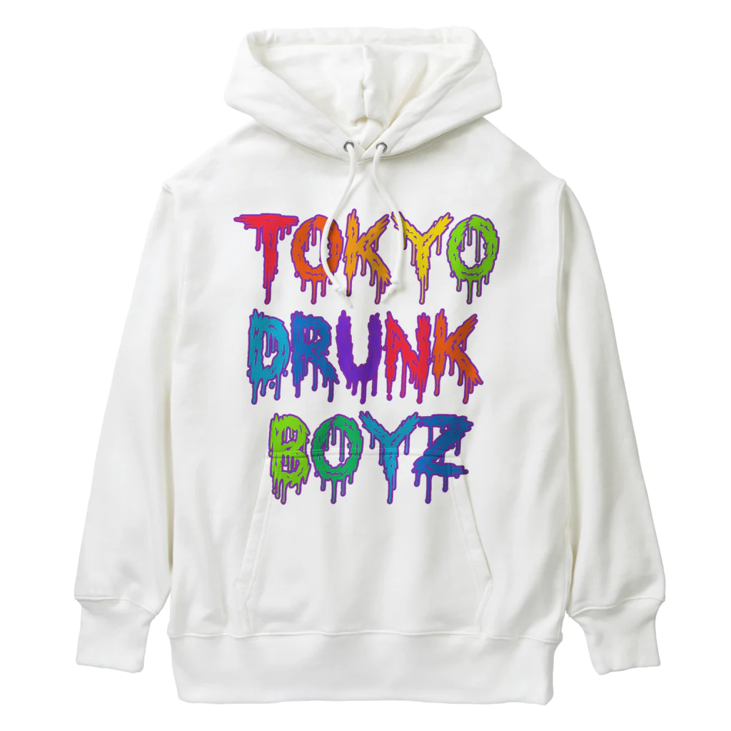 BUNKYO TRIBE’SのTDB “hebereke” tee Heavyweight Hoodie