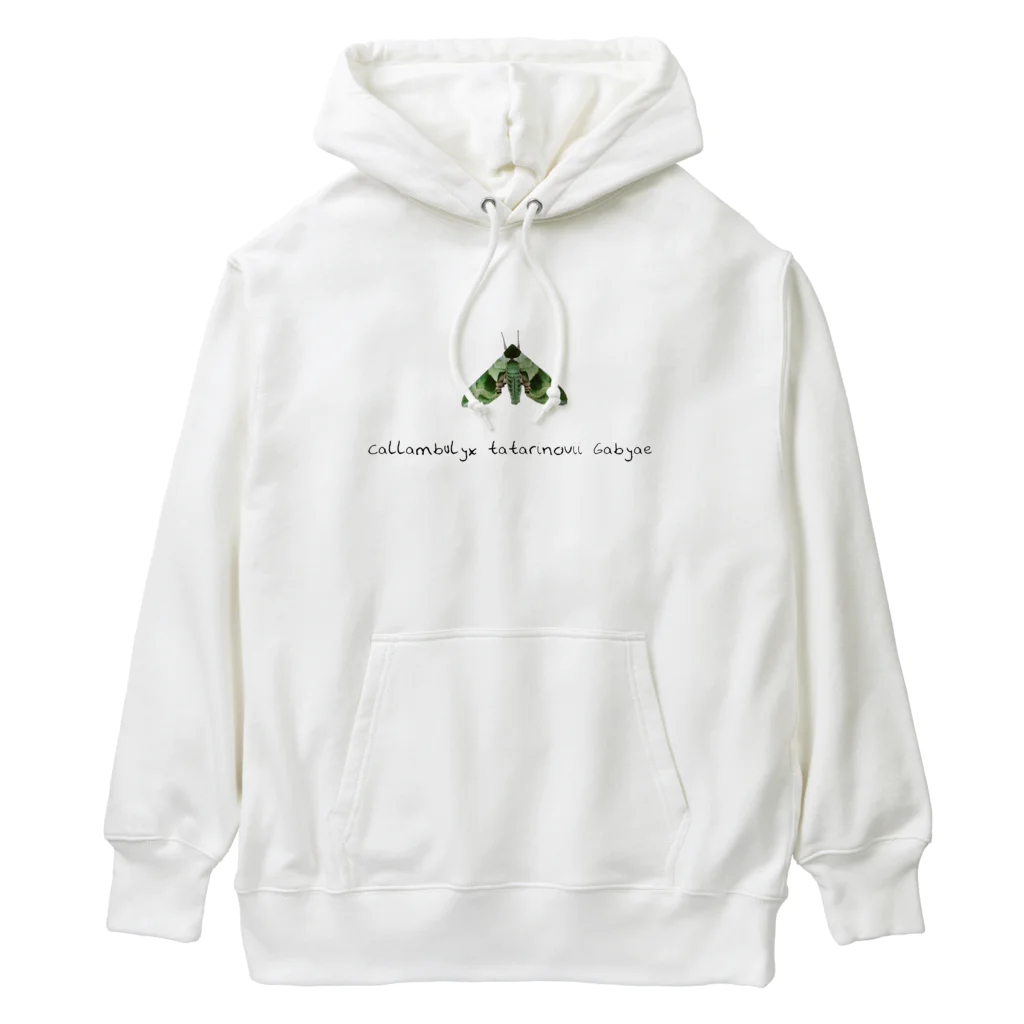 Haunted LabのGreen moth 雲門雀 Ⅱ Heavyweight Hoodie