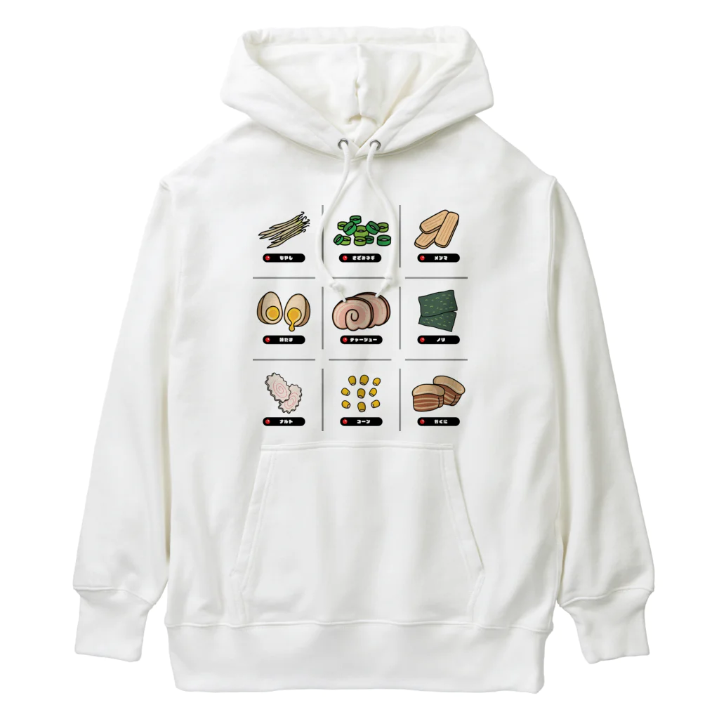 高堂玲/イラストの方のラーメントッピング Heavyweight Hoodie