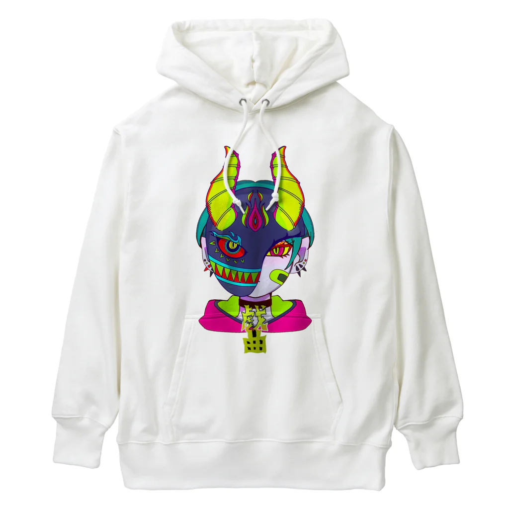 たつまきの仮面男子 戯曲くん Heavyweight Hoodie