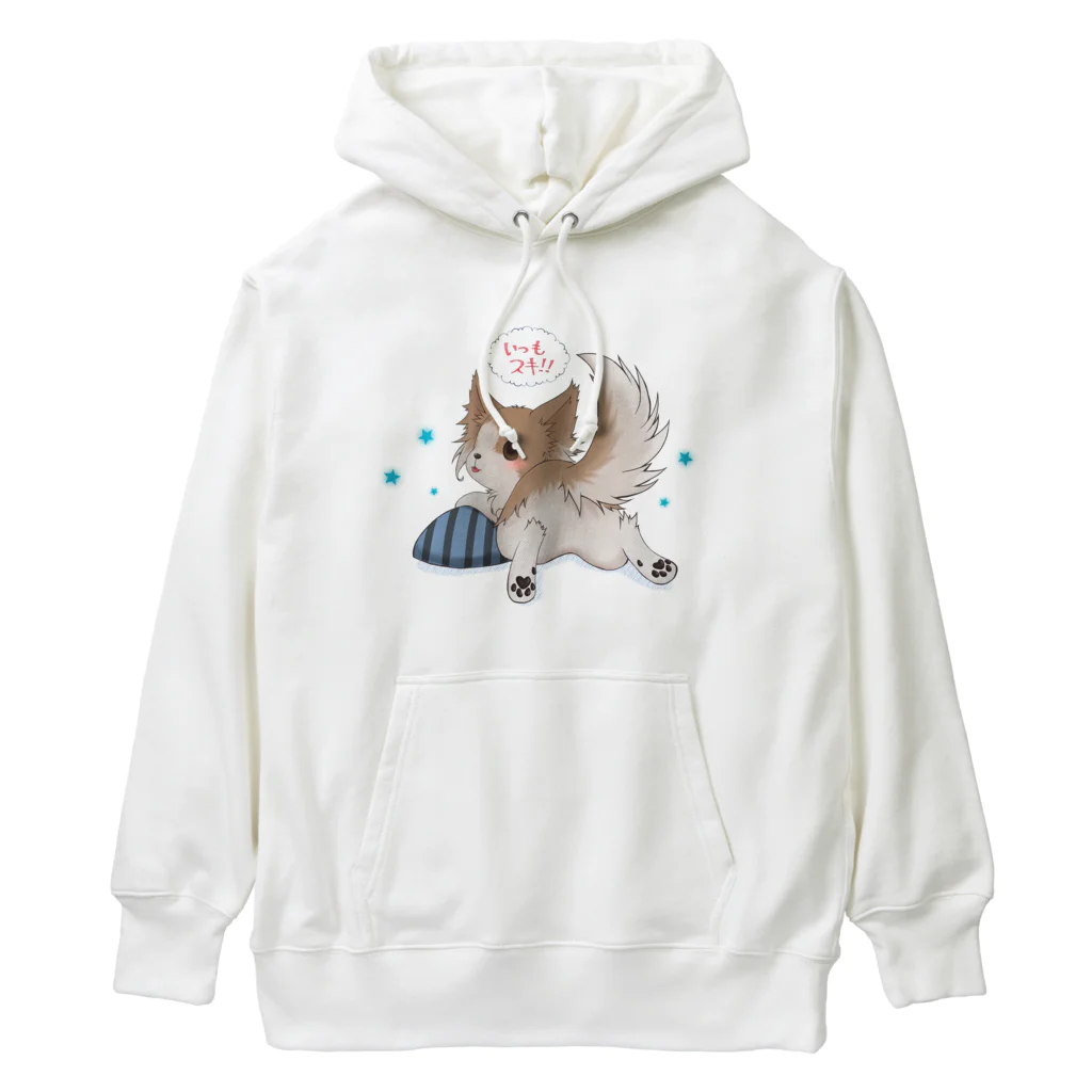 榛名🦋灯頼の愛犬と共に Heavyweight Hoodie