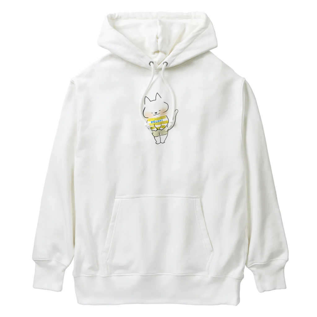 taiyakikoのぺこりねこ Heavyweight Hoodie