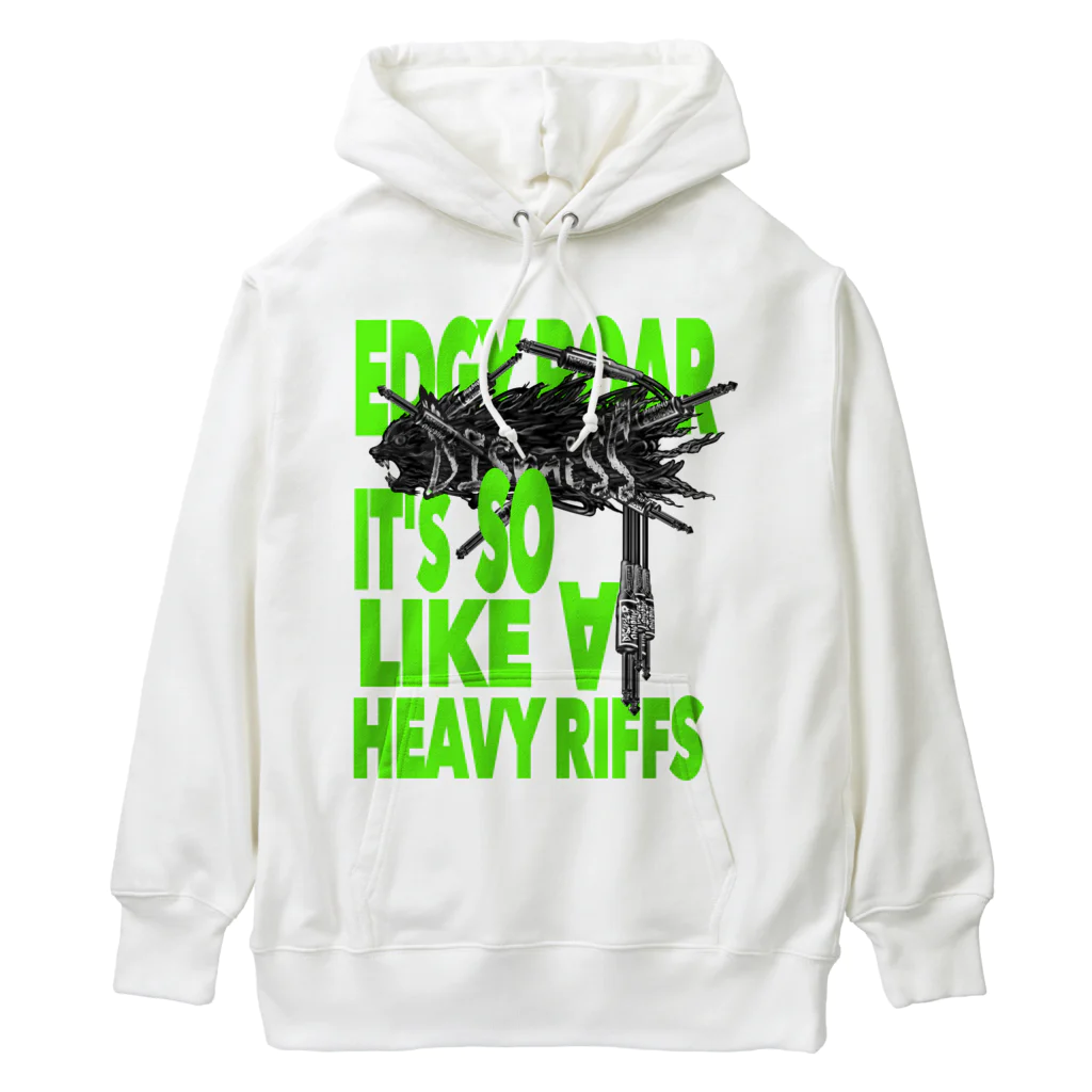 ONE PLUG DISordeRの''edgy roar it's so like a heavy riffs'' Heavyweight Hoodie